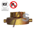 Encaixe de mangueira de fogo de bronze certificado NSF